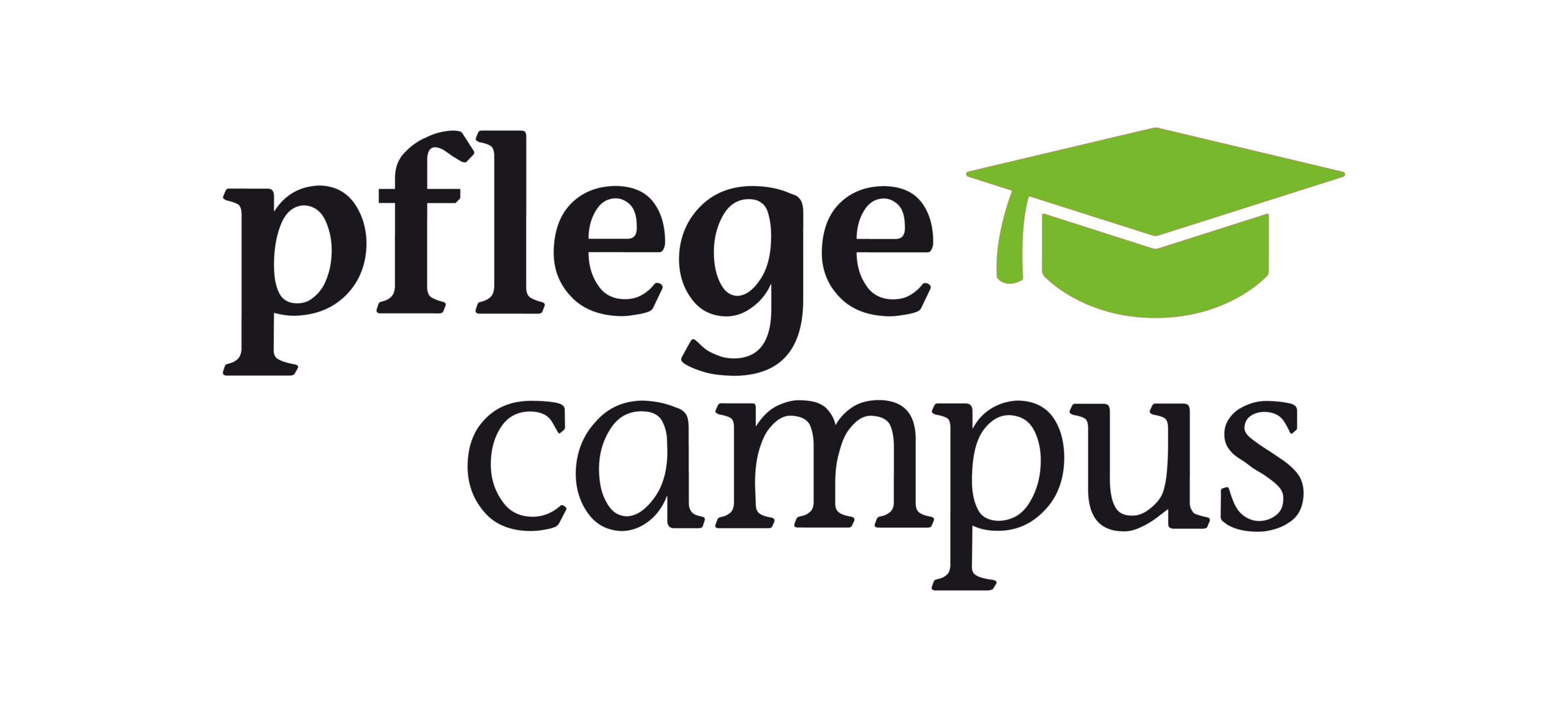 Logo von Pflegecampus – digitale Plattform für Pflichtfortbildungen unserer Pflegekräfte